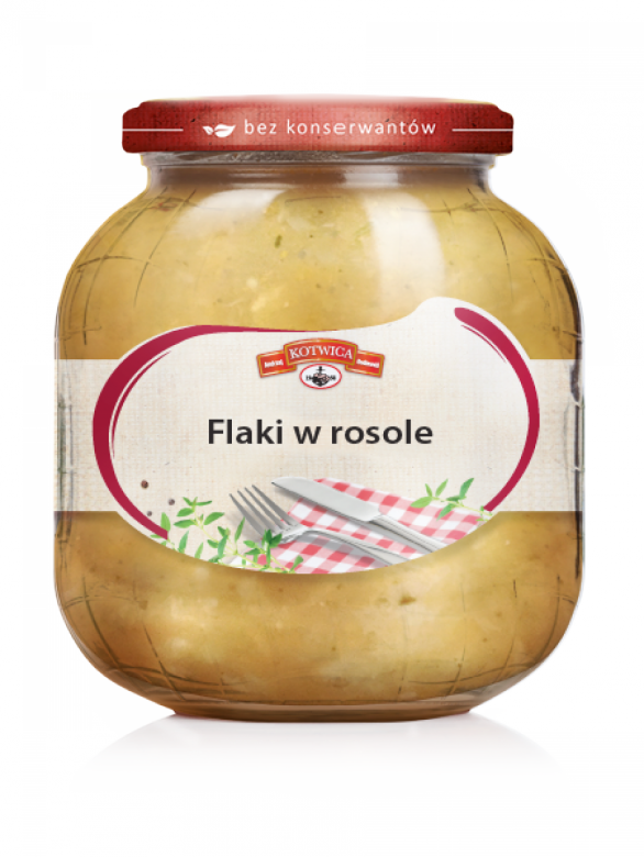 Flaki w rosole