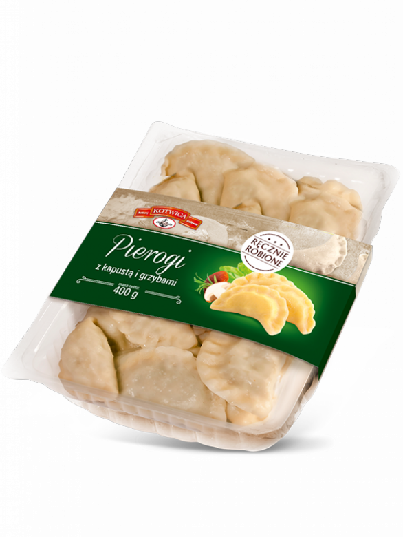 Pierogi z kapustą i grzybami