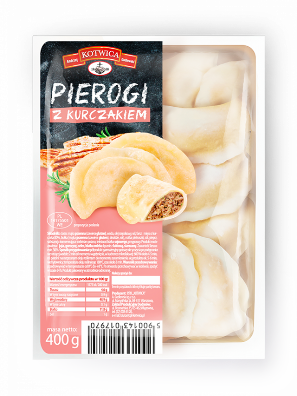 Pierogi z kurczakiem